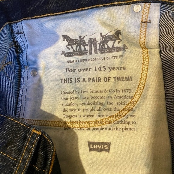 Levi's 517 Blue Jeans Timeless Comfort - Picture 4 of 7